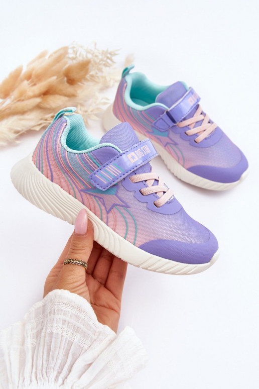 Vaikiški sportiniai bateliai Memory Foam System Big Star LL374151 Violetinės spalvos