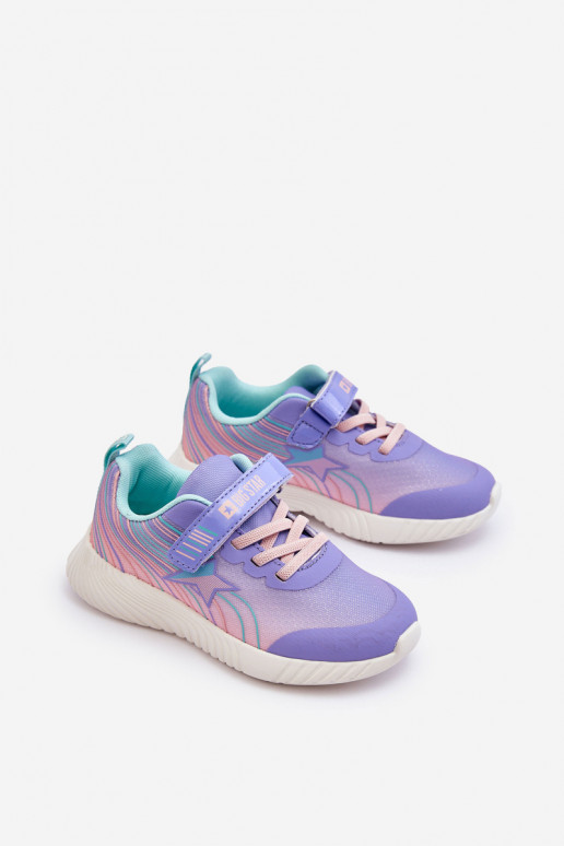 Vaikiški sportiniai bateliai Memory Foam System Big Star LL374151 Violetinės spalvos