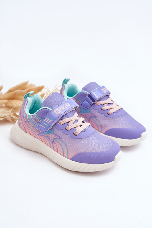 Vaikiški sportiniai bateliai Memory Foam System Big Star LL374151 Violetinės spalvos