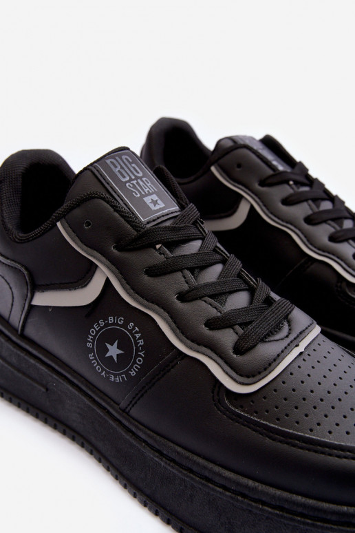 Moteriški sportiniai bateliai, sportbačiai Big Star MM274232 juodos spalvos