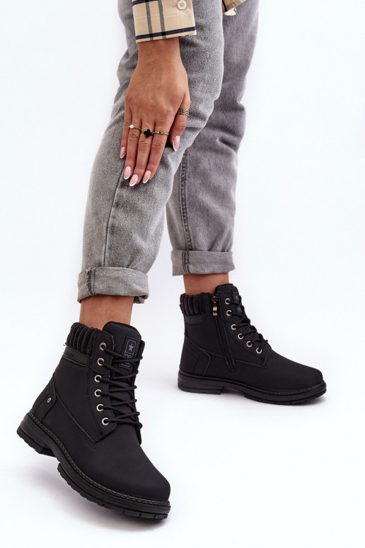 batai pašiltinti juodos spalvos Katalis