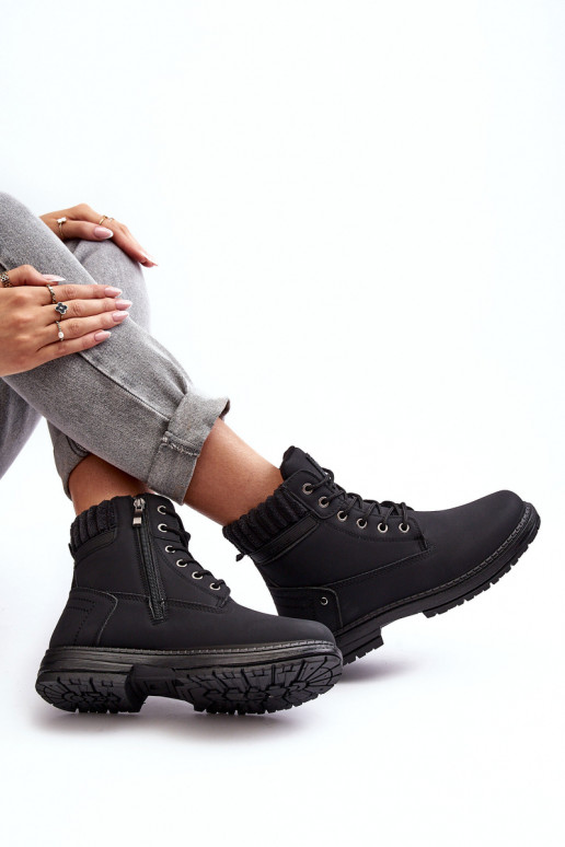 batai pašiltinti juodos spalvos Katalis