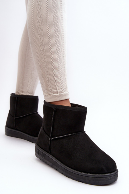 Šilti sniego batai su kailiuku viduje juodos spalvos Big Star MM274158