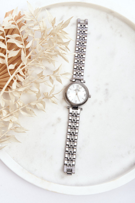 Moteriškas laikrodis Giorgio & Dario GDM3559 sidabro spalvos