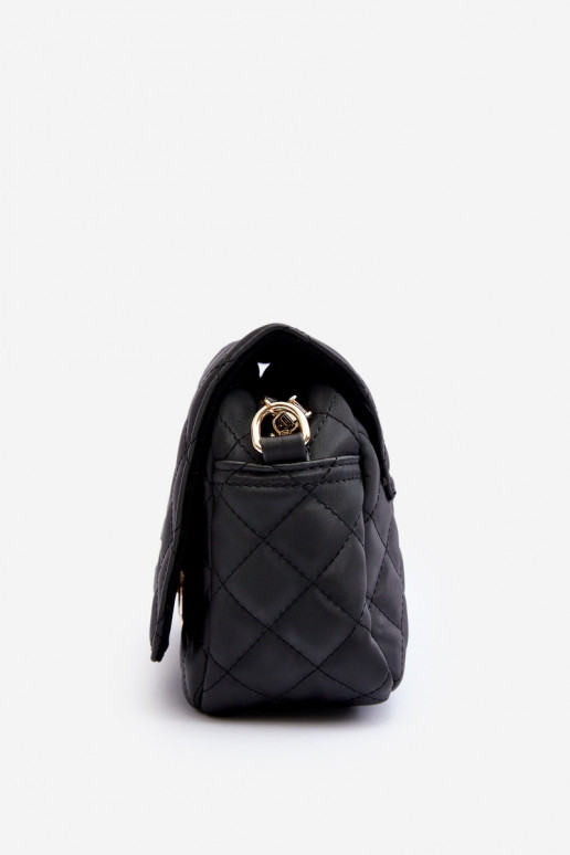 Madinga dygsniuota rankinė NOBO NBAG-R3171-C020 juoda