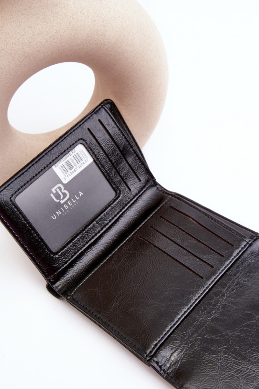 Moteriška Piniginė eko odos juodos spalvos Joanela