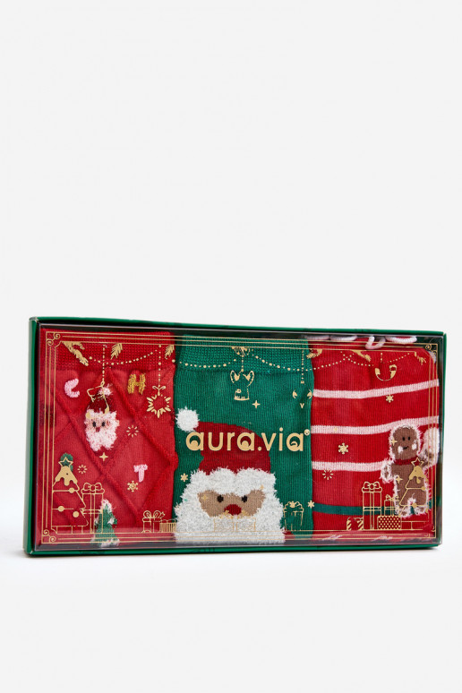 3 porų šventiškų kojinių rinkinys