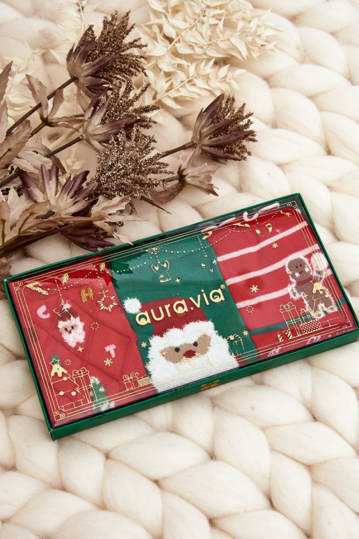 3 porų šventiškų kojinių rinkinys