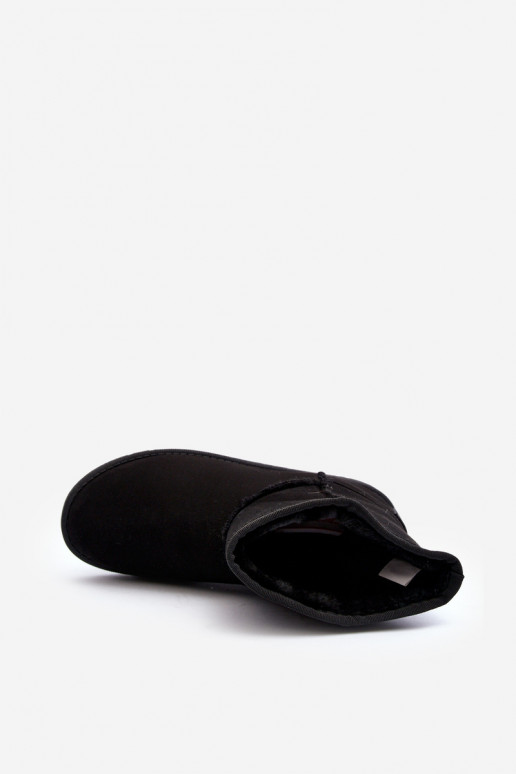 sniego batai Cross Jeans MM2R4024 juodos spalvos