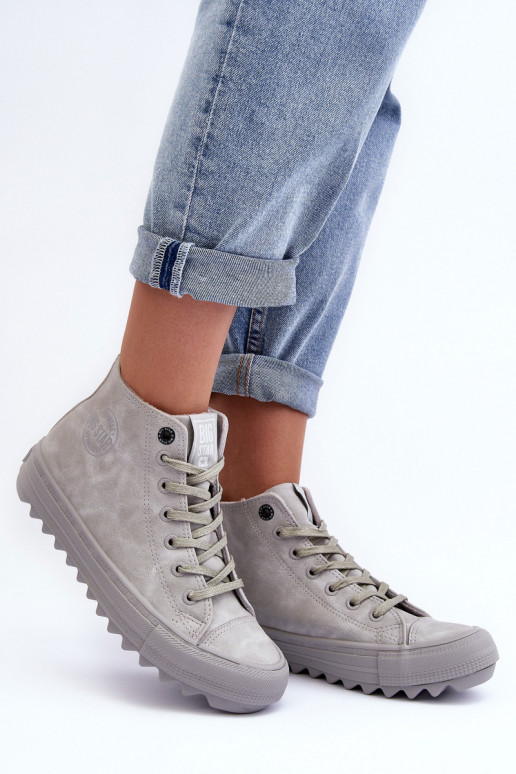 Laisvalaikio bateliai Big Star  pašiltinti pilkos spalvos GG274070