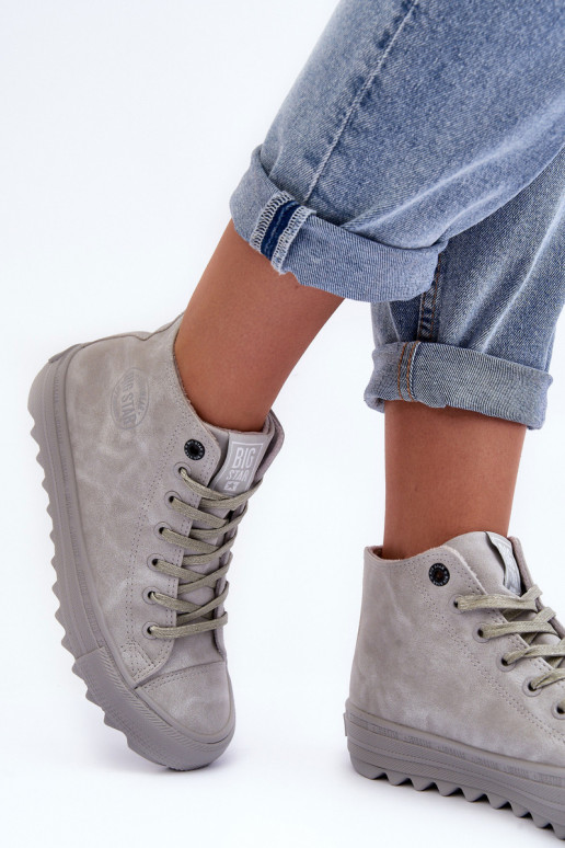 Laisvalaikio bateliai Big Star  pašiltinti pilkos spalvos GG274070