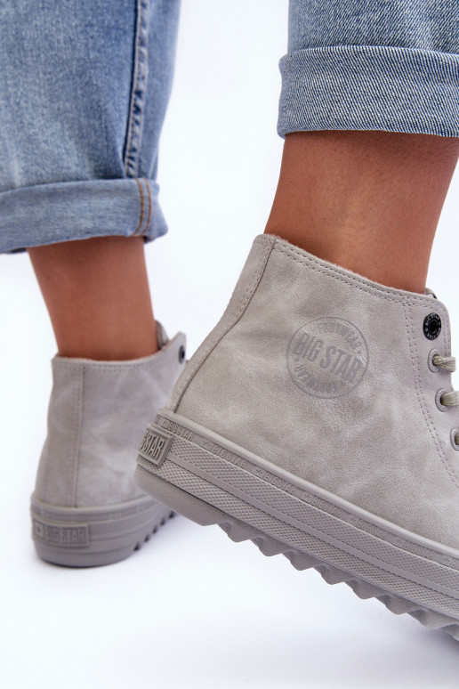 Laisvalaikio bateliai Big Star  pašiltinti pilkos spalvos GG274070