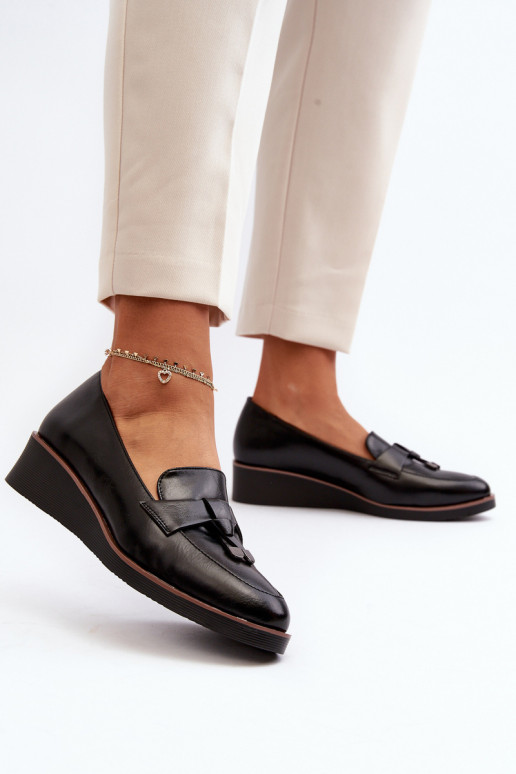 batai su ornamentais juodos spalvos Miliret