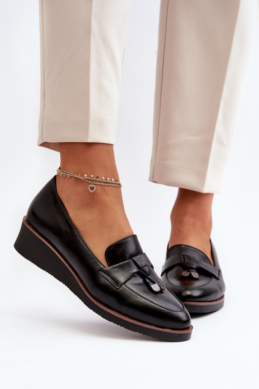 batai su ornamentais juodos spalvos Miliret