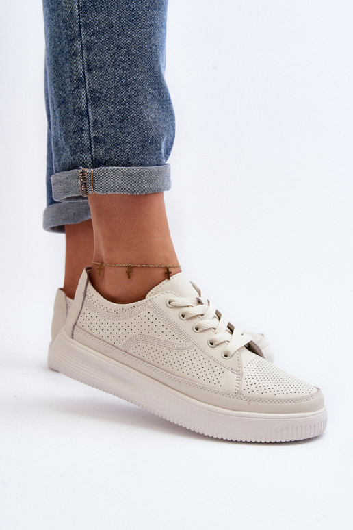 sportiniai bateliai Sneakers modelio batai baltos spalvos Failla