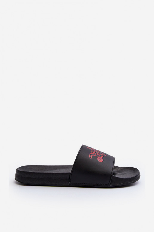 Šlepetės Lee Cooper LCW-24-42-2484M juodos spalvos Šlepetės Lee Cooper LCW-24-42-2484M juodos spalvos