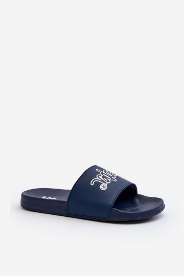 Šlepetės Lee Cooper LCW-24-42-2481M tamsiai mėlynos spalvos