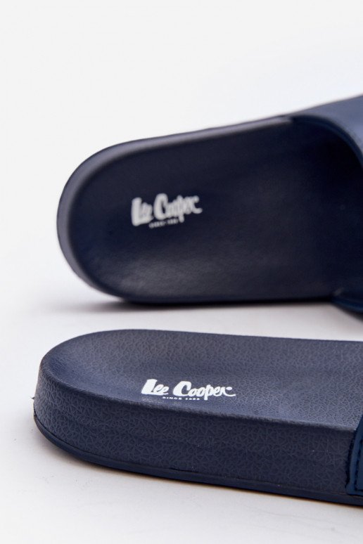 Šlepetės Lee Cooper LCW-24-42-2481M tamsiai mėlynos spalvos Šlepetės Lee Cooper LCW-24-42-2481M tamsiai mėlynos spalvos