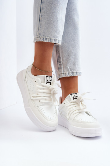 Sneakers modelio batai Eko baltos spalvos Avanalis 2