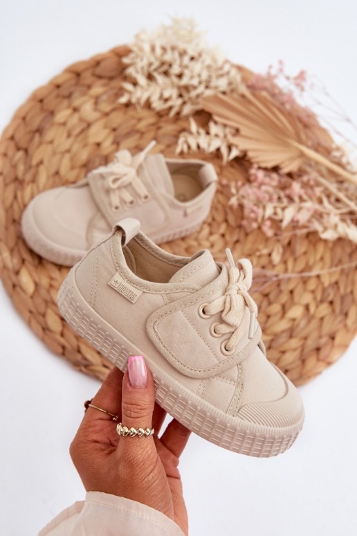 Vaikiški laisvalaikio batai HI-POLY SYSTEM BIG STAR NN374017 smėlio spalvos