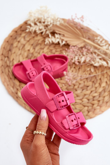 Šlepetės Vaikiški su sagtimis BIG STAR NN374545 rožinės spalvos 2