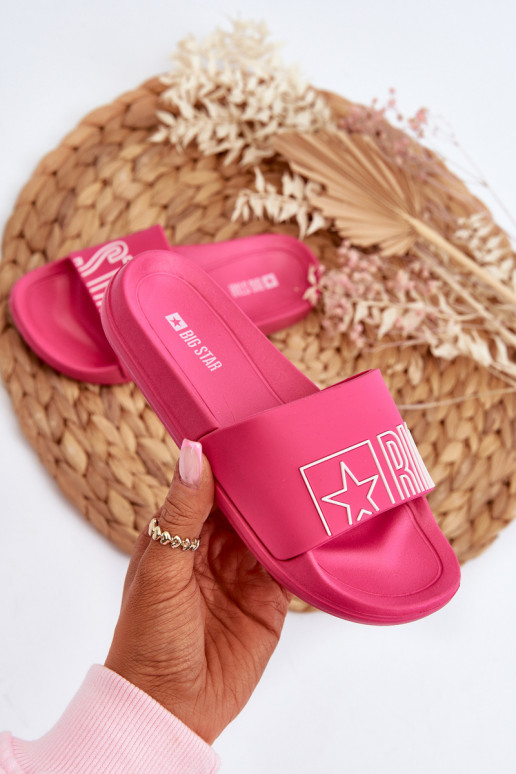 Šlepetės Vaikiški BIG STAR NN374524 rožinės spalvos