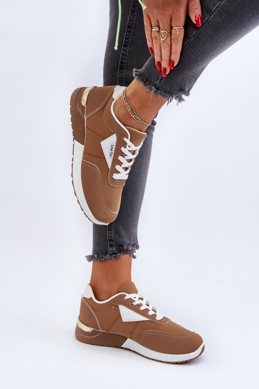sportiniai bateliai Sneakers modelio batai rudos spalvos Vovella sportiniai bateliai Sneakers modelio batai rudos spalvos Vovella