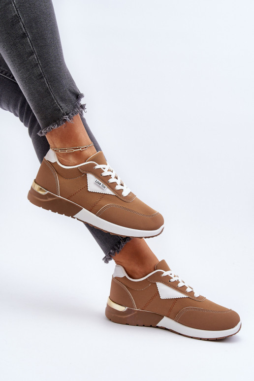 sportiniai bateliai Sneakers modelio batai rudos spalvos Vovella sportiniai bateliai Sneakers modelio batai rudos spalvos Vovella