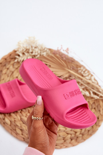 Lengvos šlepetės Vaikiški Big Star NN374560 rožinės spalvos 2