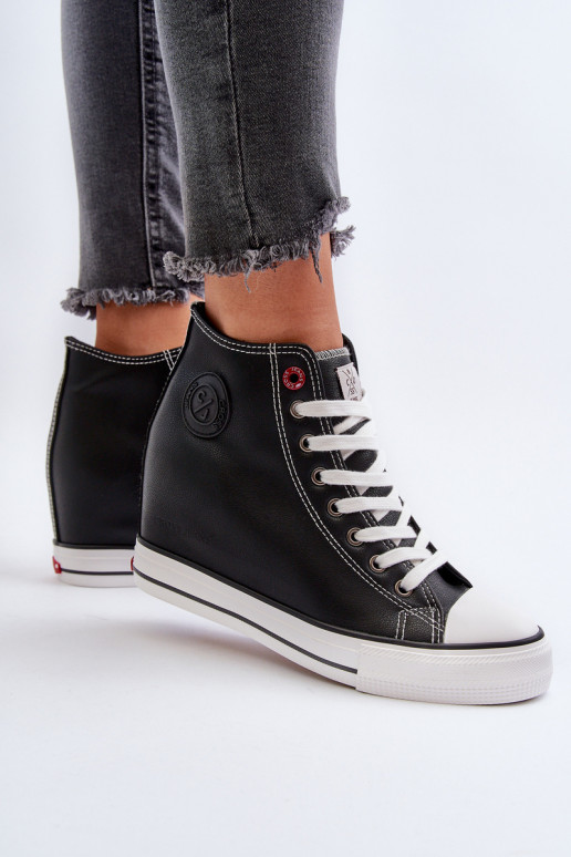 Laisvalaikio bateliai Cross Jeans NN2R4005 juodos spalvos