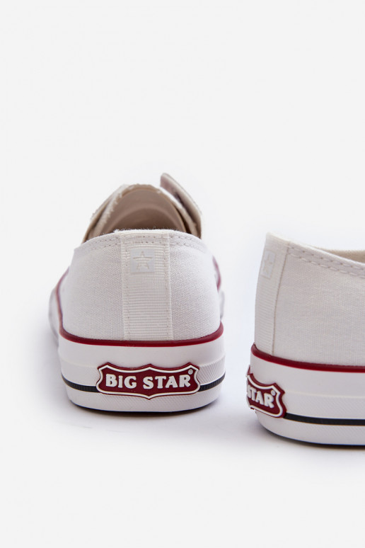 Vyriški laisvalaikio batai Big Star NN174057 baltos spalvos Vyriški laisvalaikio batai Big Star NN174057 baltos spalvos