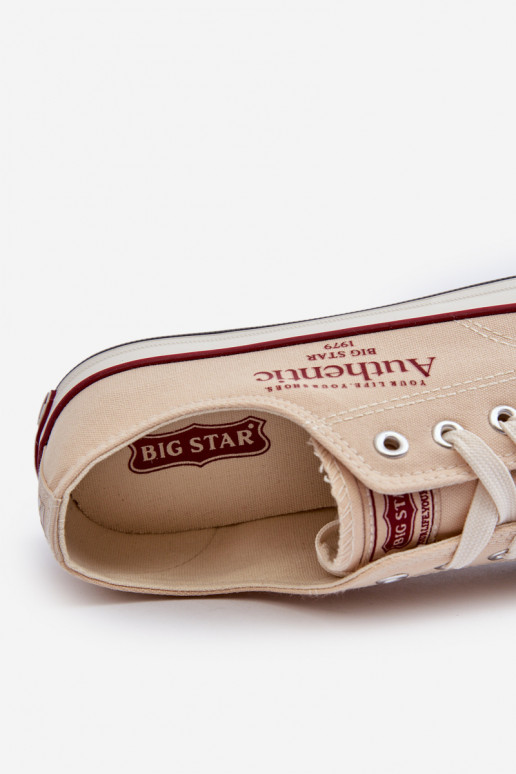 Vyriški laisvalaikio batai Big Star NN174058 smėlio spalvos Vyriški laisvalaikio batai Big Star NN174058 smėlio spalvos