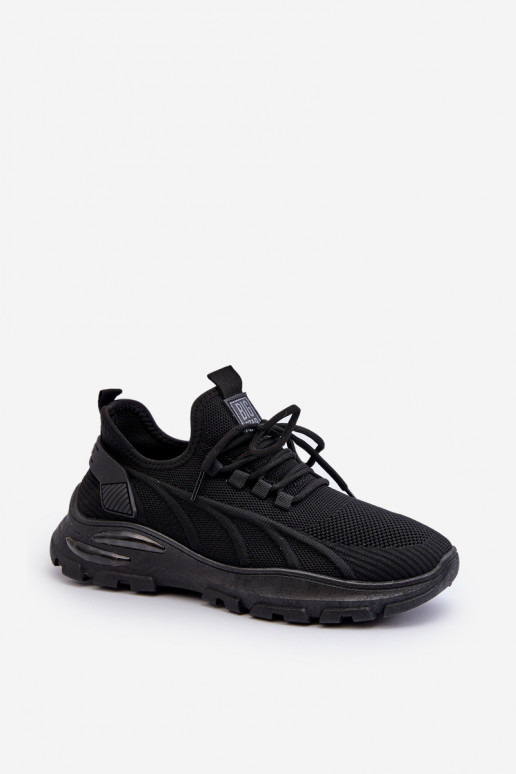 Sneakers modelio batai HI-POLY SYSTEM Big Star NN174467 juodos spalvos
