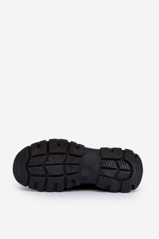 Sneakers modelio batai HI-POLY SYSTEM Big Star NN174467 juodos spalvos
