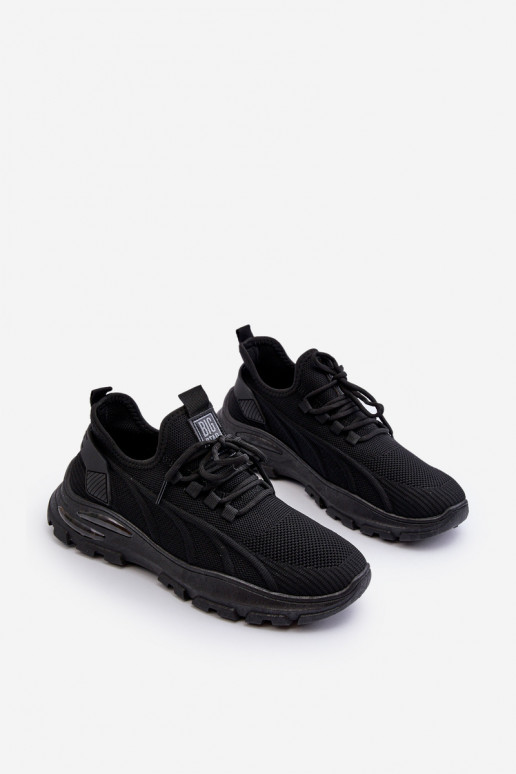 Sneakers modelio batai HI-POLY SYSTEM Big Star NN174467 juodos spalvos