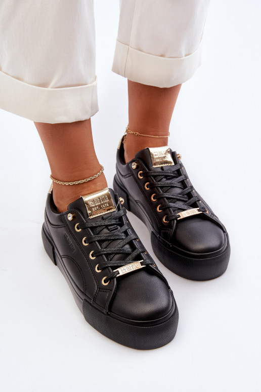 Sneakers modelio batai Big Star NN274209 Czane Sneakers modelio batai Big Star NN274209 Czane
