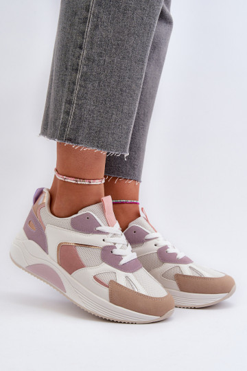Sneakers modelio batai su platforma Violetinės spalvos Lenivia 2