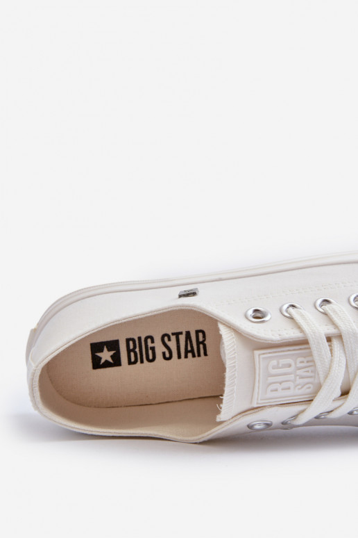 Vyriški laisvalaikio batai Big Star NN174111 baltos spalvos Vyriški laisvalaikio batai Big Star NN174111 baltos spalvos