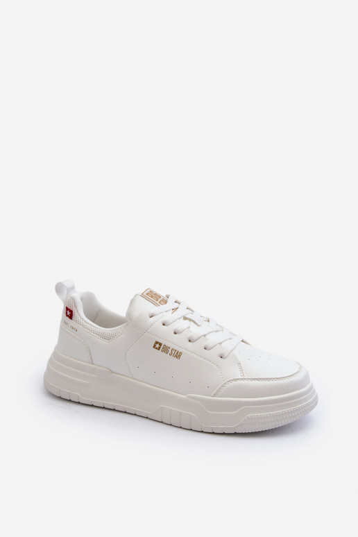 Sneakers modelio batai Memory Foam System Big Star NN174149 baltos spalvos