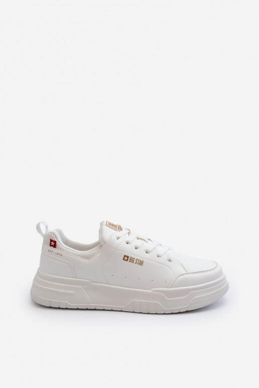 Sneakers modelio batai Memory Foam System Big Star NN174149 baltos spalvos