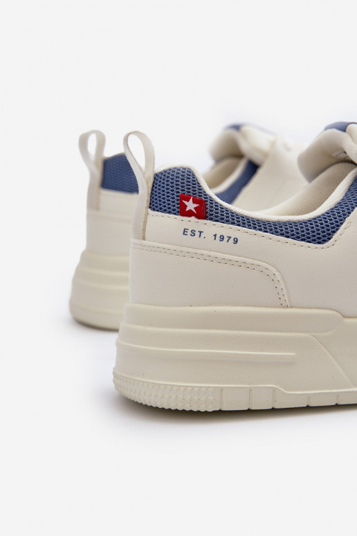 Sneakers modelio batai Memory Foam System Big Star NN174150 dramblio kaulo spalvos Sneakers modelio batai Memory Foam System Big Star NN174150 dramblio kaulo spalvos