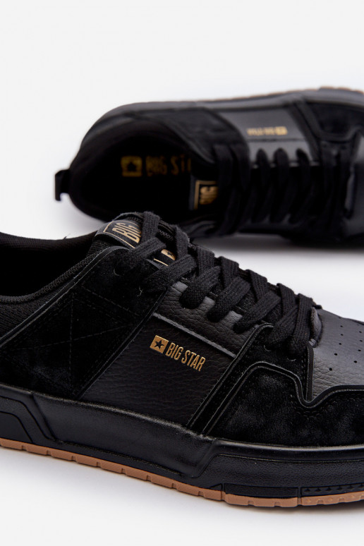 Sneakers modelio batai Big Star NN174094 juodos spalvos Sneakers modelio batai Big Star NN174094 juodos spalvos