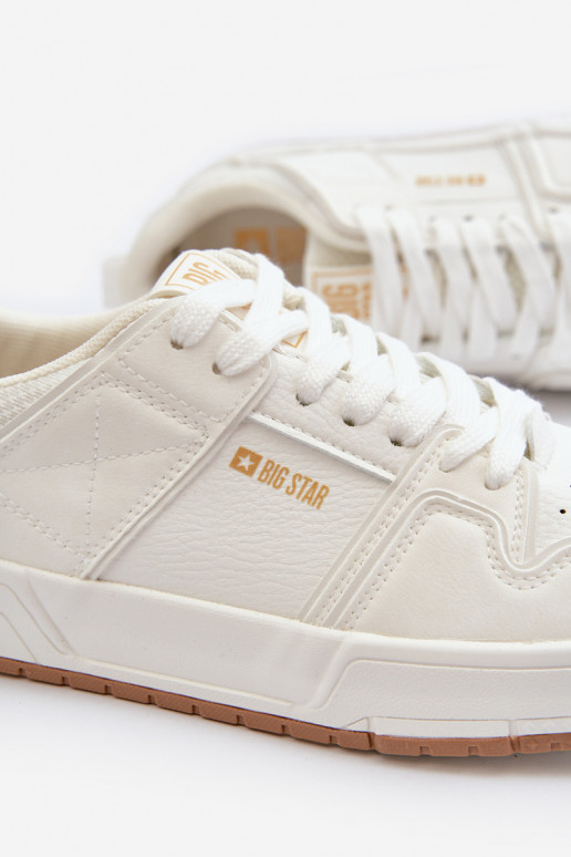 Sneakers modelio batai Big Star NN174093 baltos spalvos Sneakers modelio batai Big Star NN174093 baltos spalvos