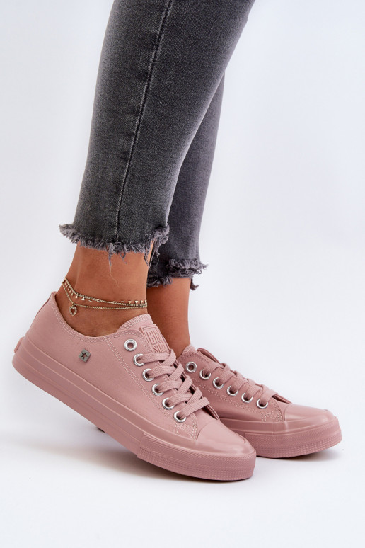 Klasikinio modelio Laisvalaikio bateliai Big Star NN274291 rožinės spalvos