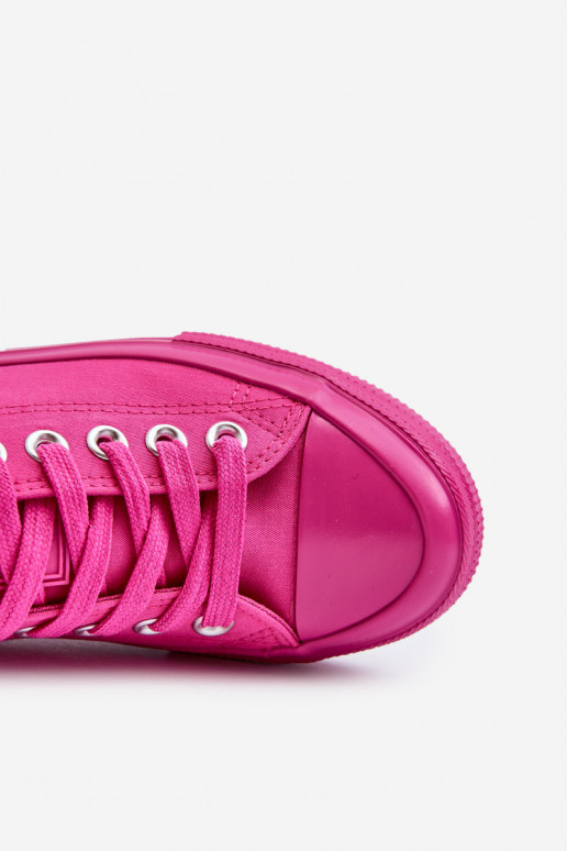 Klasikinio modelio Laisvalaikio bateliai Big Star NN274290 rožinės spalvos