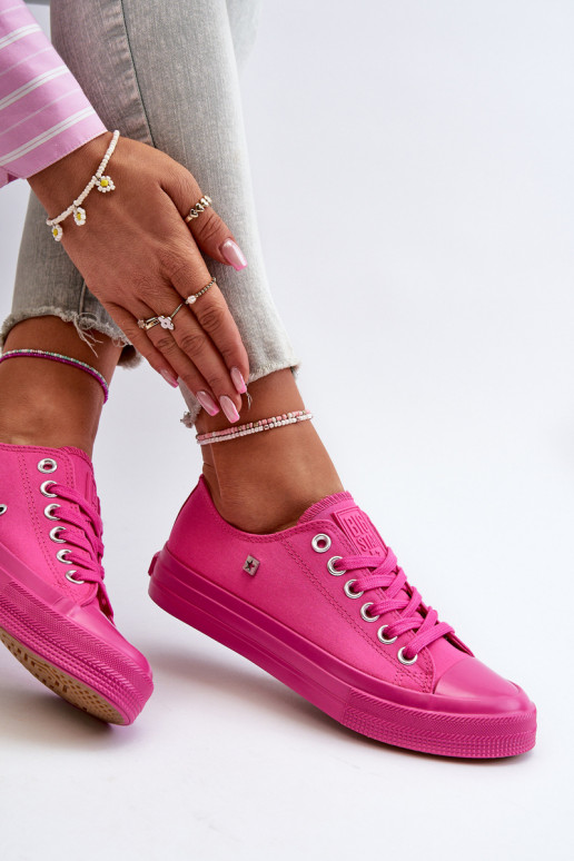 Klasikinio modelio Laisvalaikio bateliai Big Star NN274290 rožinės spalvos