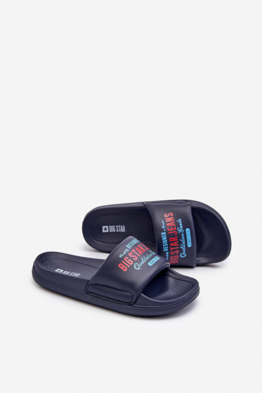  Šlepetės Vaikiški Big Star NN374516 tamsiai mėlynos spalvos