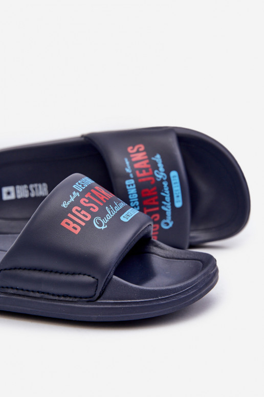  Šlepetės Vaikiški Big Star NN374516 tamsiai mėlynos spalvos