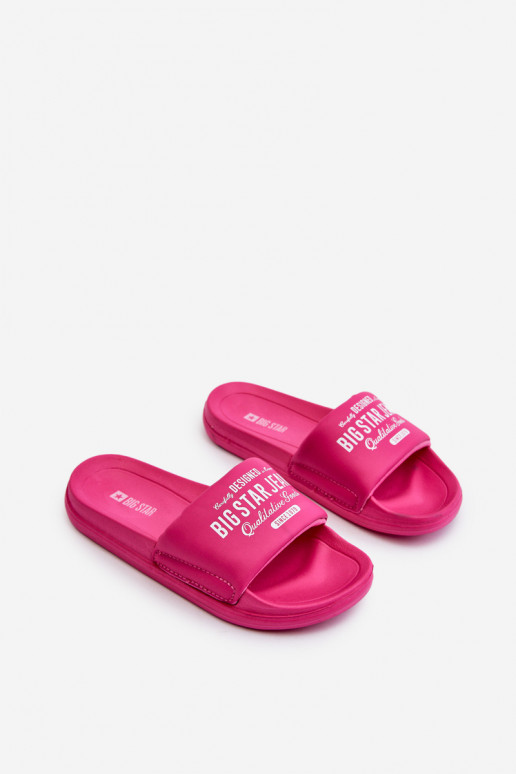  Šlepetės Vaikiški Big Star NN374519 rožinės spalvos