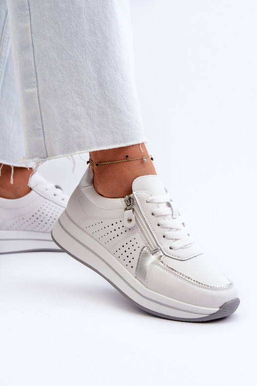 modelio batai su platforma baltos spalvos Ligustra     modelio batai su platforma baltos spalvos Ligustra